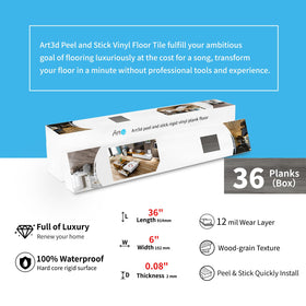 Art3d multi-surface application for walls, ceilings, cabinets.