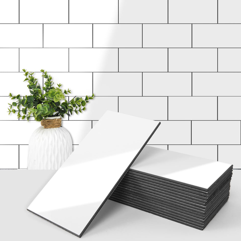 Art3d peel-and-stick tiles pack for quick DIY updates.