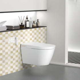Art3d beige-white backsplash tile, strong adhesion for long-lasting look.