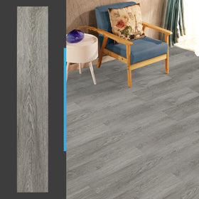 Art3d Peel and Stick Deep Gray rigid core highlights stability and durability
