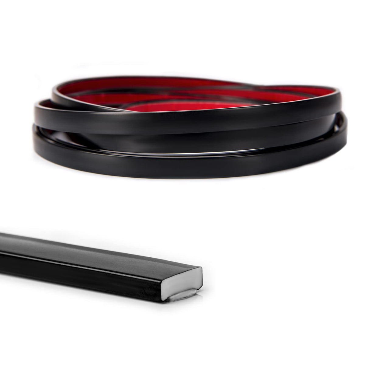 Art3d peel-stick vinyl molding edge in black for easy edge finishing