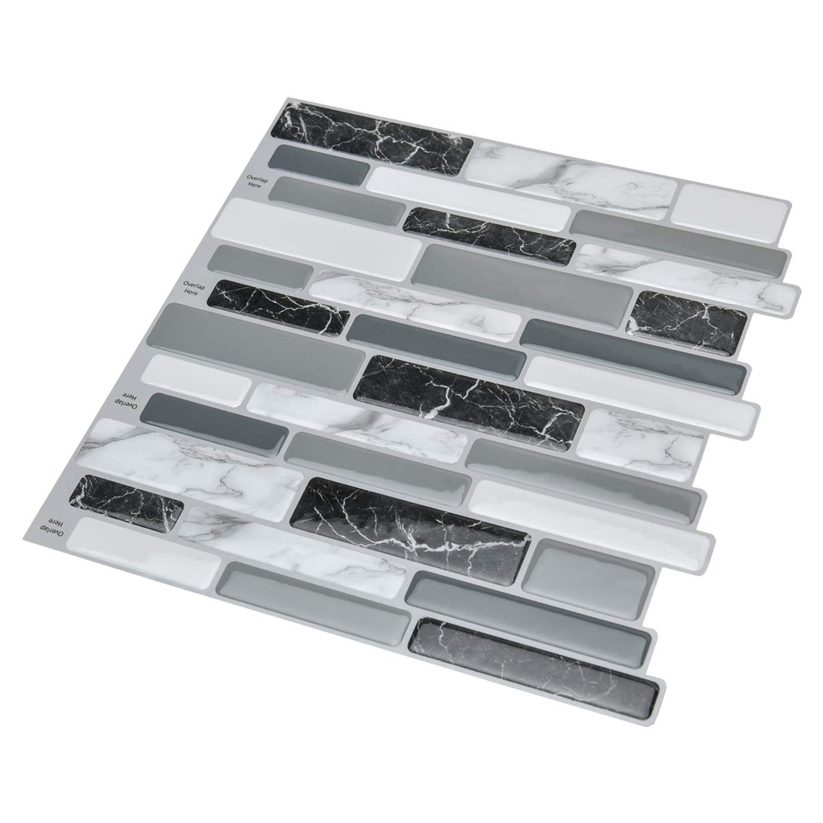 Art3d round-corner friendly backing allows seamless curve coverage.