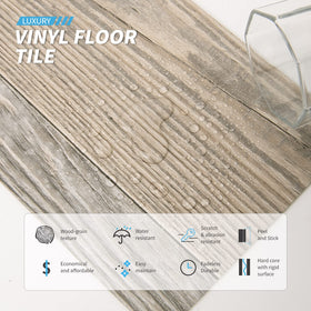 Art3d scratch and abrasion resistant surface withstands high-traffic rooms