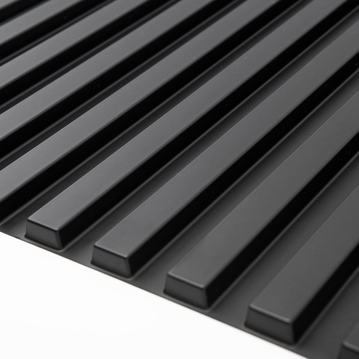 Art3d Slat Wall Panel creates a contemporary backdrop for classrooms and studios