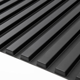 Art3d Slat Wall Panel creates a contemporary backdrop for classrooms and studios