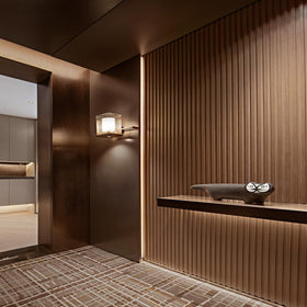 Art3d slat panels suitable for interior walls and ceilings.