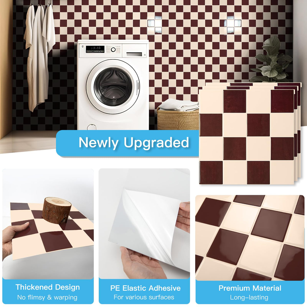 Art3d sleek, contemporary backsplash design immediately elevates your space.