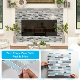 Art3d sleek surface detail complements modern interiors.