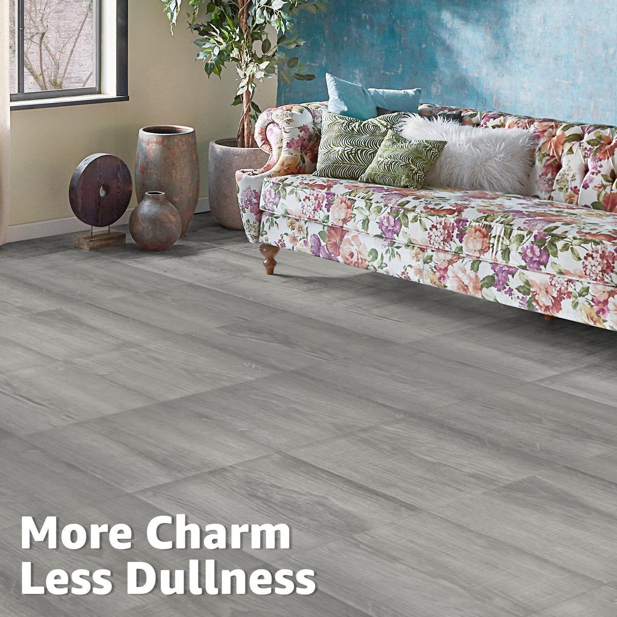 Art3d twelve-inch vinyl tiles with waterproof core for kitchens