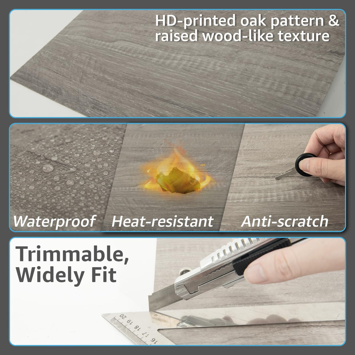 Art3d warm, comfortable flooring adds coziness underfoot