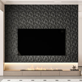 Art3dwallpanels bedroom feature wall with subtle elegance