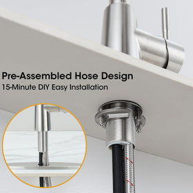 ARTIQUA lead-free SUS304 stainless steel construction for lasting durability