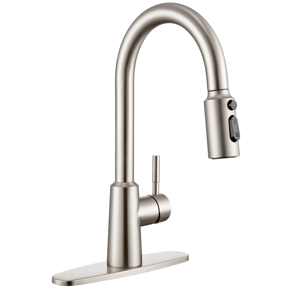 ARTIQUA kitchen faucet pull-down sprayer for flexible washing and filling tasks