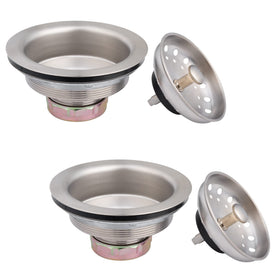 Artiwell 2-pack sink stopper enables easy water control for drainage.