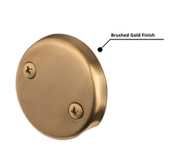 Brass adapter bushing from Artiwell ensures compatibility with multiple drain sizes.