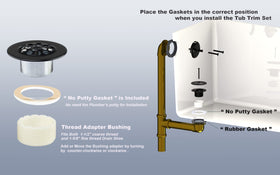Artiwell brass adapter bushing ensures compatibility across fittings
