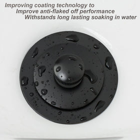 Artiwell brass adapter bushing enabling use with multiple drain sizes