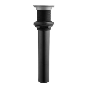 Artiwell matte black finish option complements modern sinks.