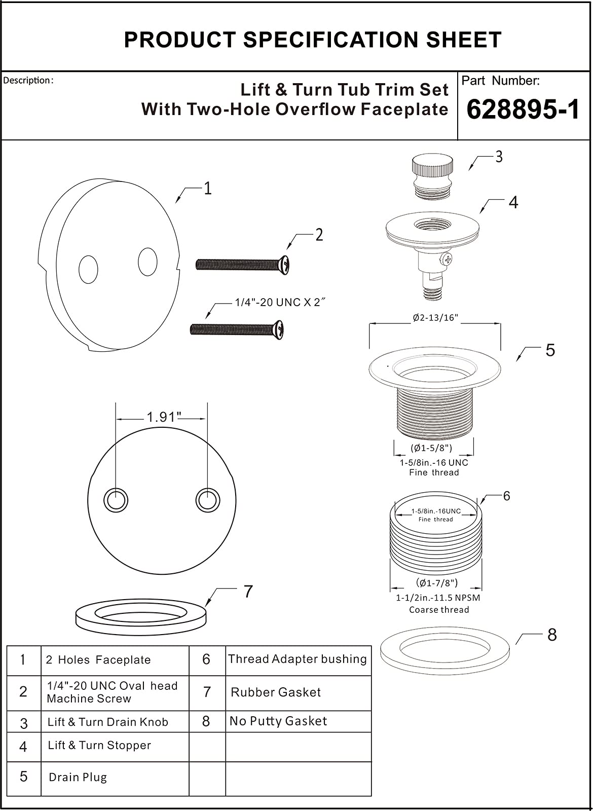 Artiwell heavy-duty brass construction ensures lasting bath hardware