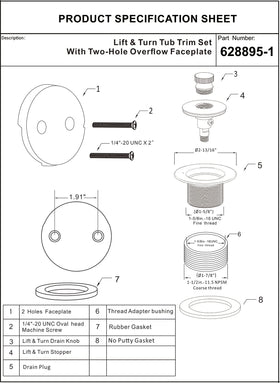 Artiwell heavy-duty brass construction ensures lasting bath hardware