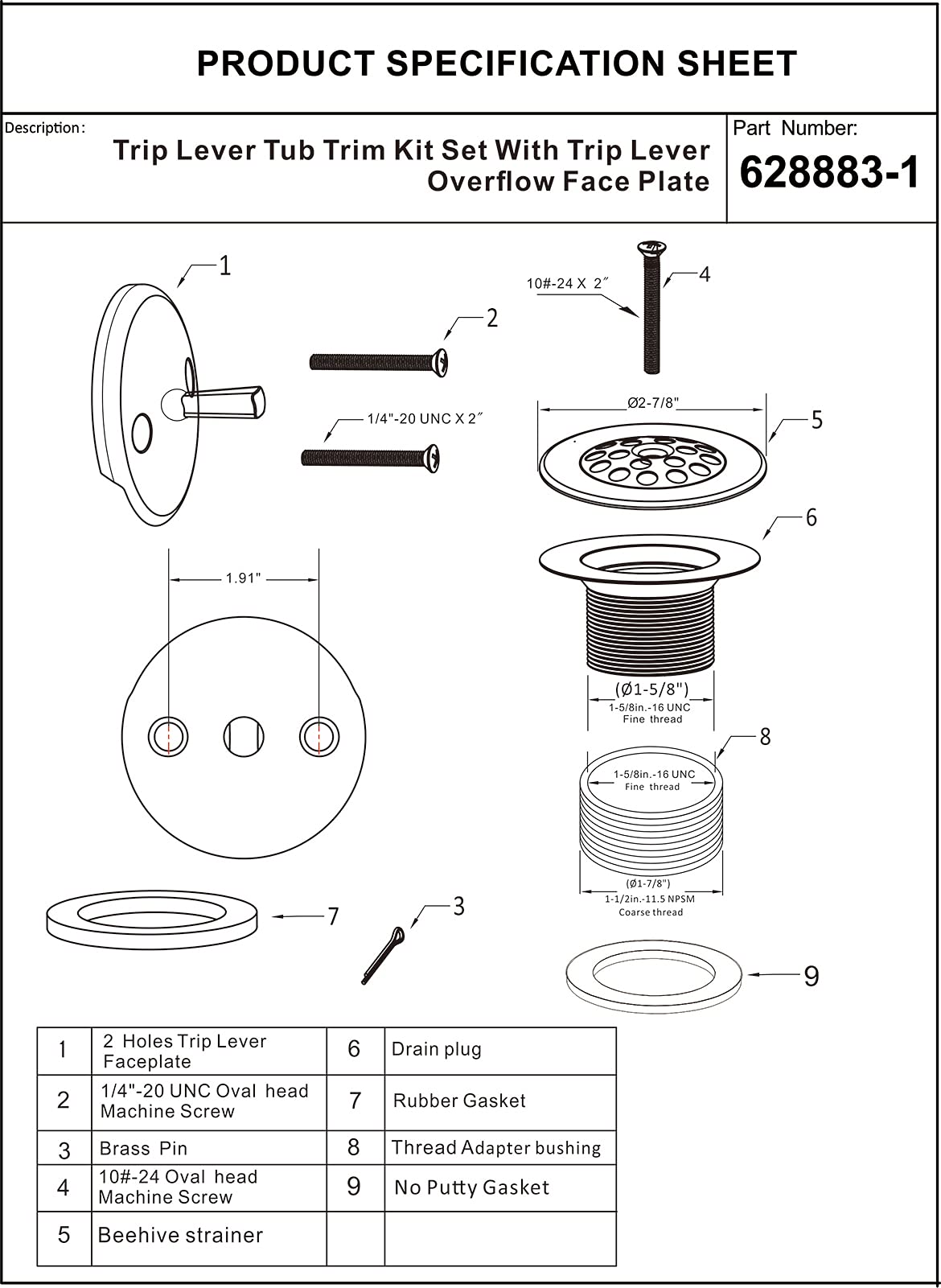 Artiwell heavy duty metal construction for durable bathroom hardware