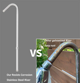 Artiwell chrome showerhead delivering efficient 1.8 GPM flow