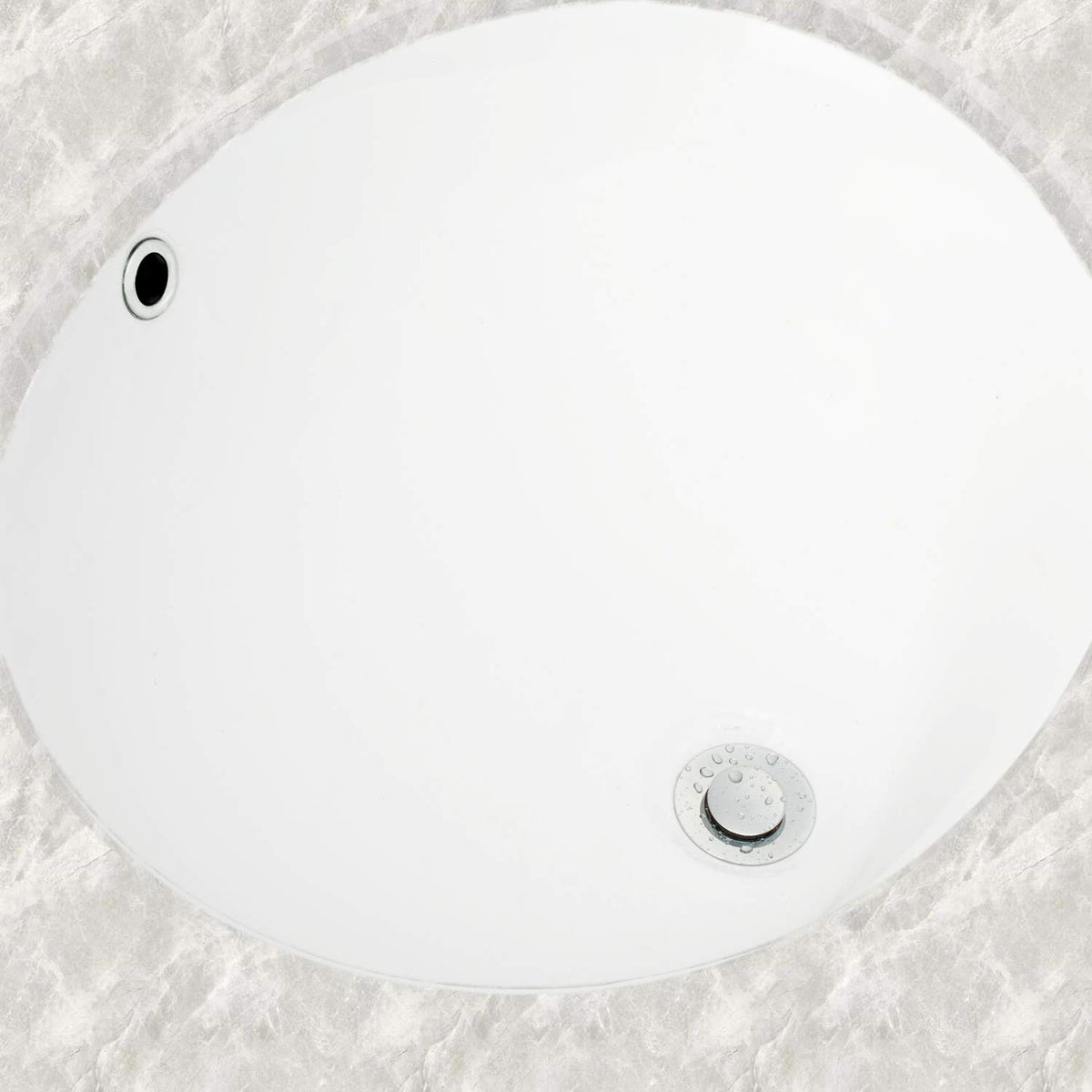 Artiwell overflow feature demonstrates spill prevention for vanity sinks.