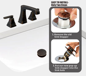 Artiwell sink-strainer detachable hair catcher reduces clogs and easy maintenance.