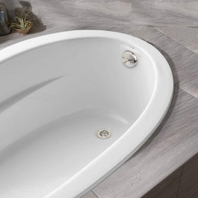 Artiwell trip lever faceplate provides a clean look and smooth operation.