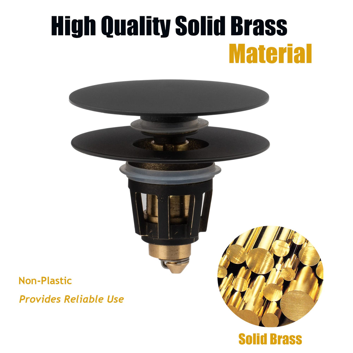 Artiwell universal compatibility for US sink drains and standard sizes