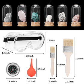 ARTKUNST jewelers loupe for close mineral inspection.