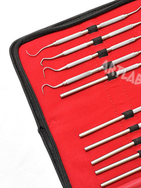 Artlab Premium Probe Set long double tips for reach and control.