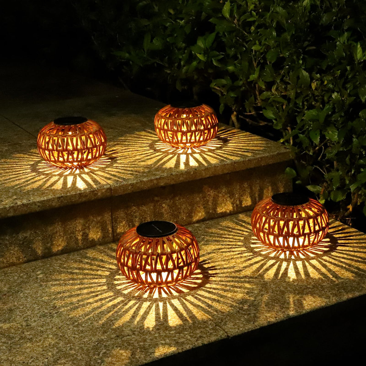 Artmooy compact lanterns provide extended illumination after charging