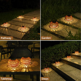Artmooy solar lights brighten walkways, porches, and lawns with a soft glow
