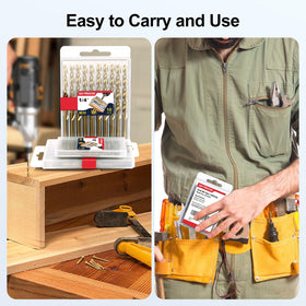 ARTYMASTER compact carry case keeps bits organized and portable.