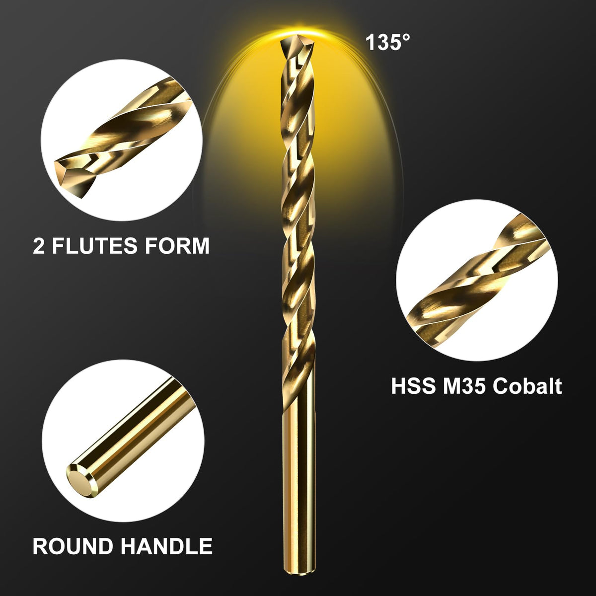 ARTYMASTER twist-flute design promotes smooth chip removal during cutting.