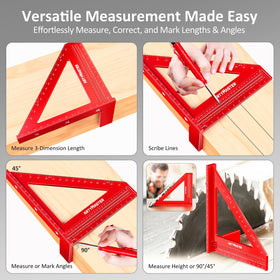ARTYMASTER WT103B aluminum alloy body for durable, lightweight performance.