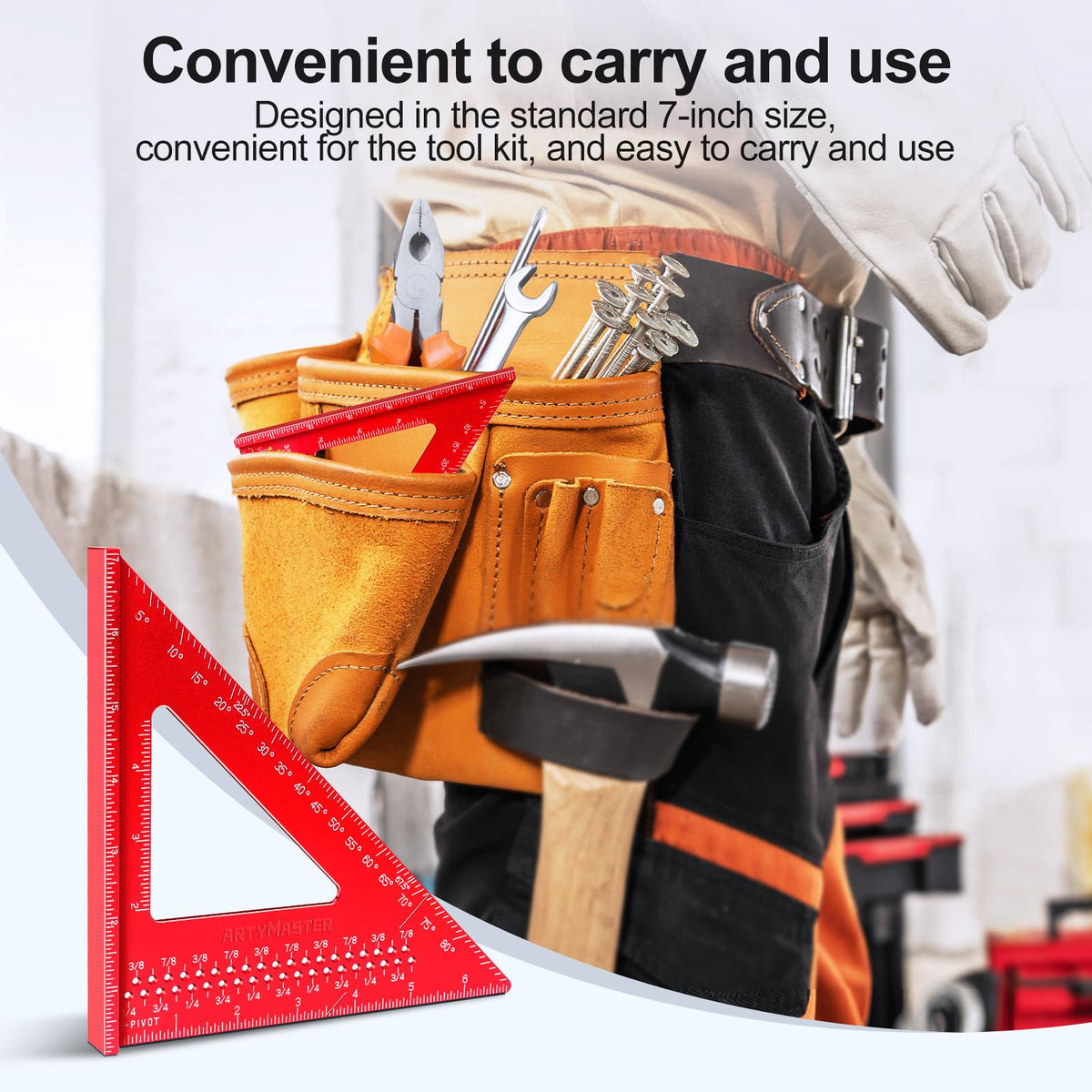 ARTYMASTER durable construction supports long-term use in workshops and job sites.