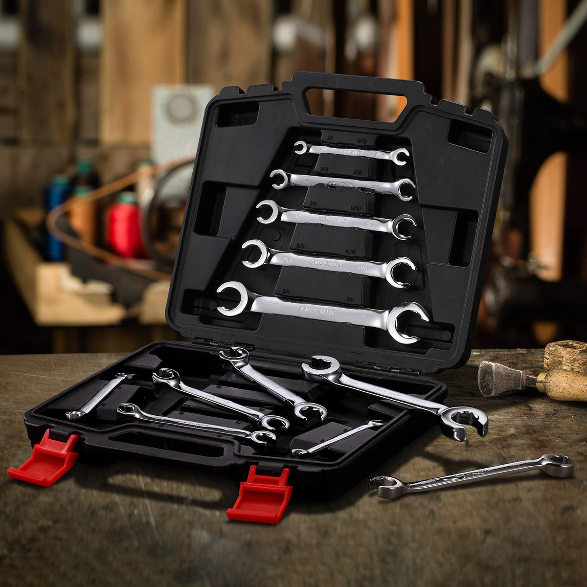 ARUCMIN compact set in durable case for easy transport