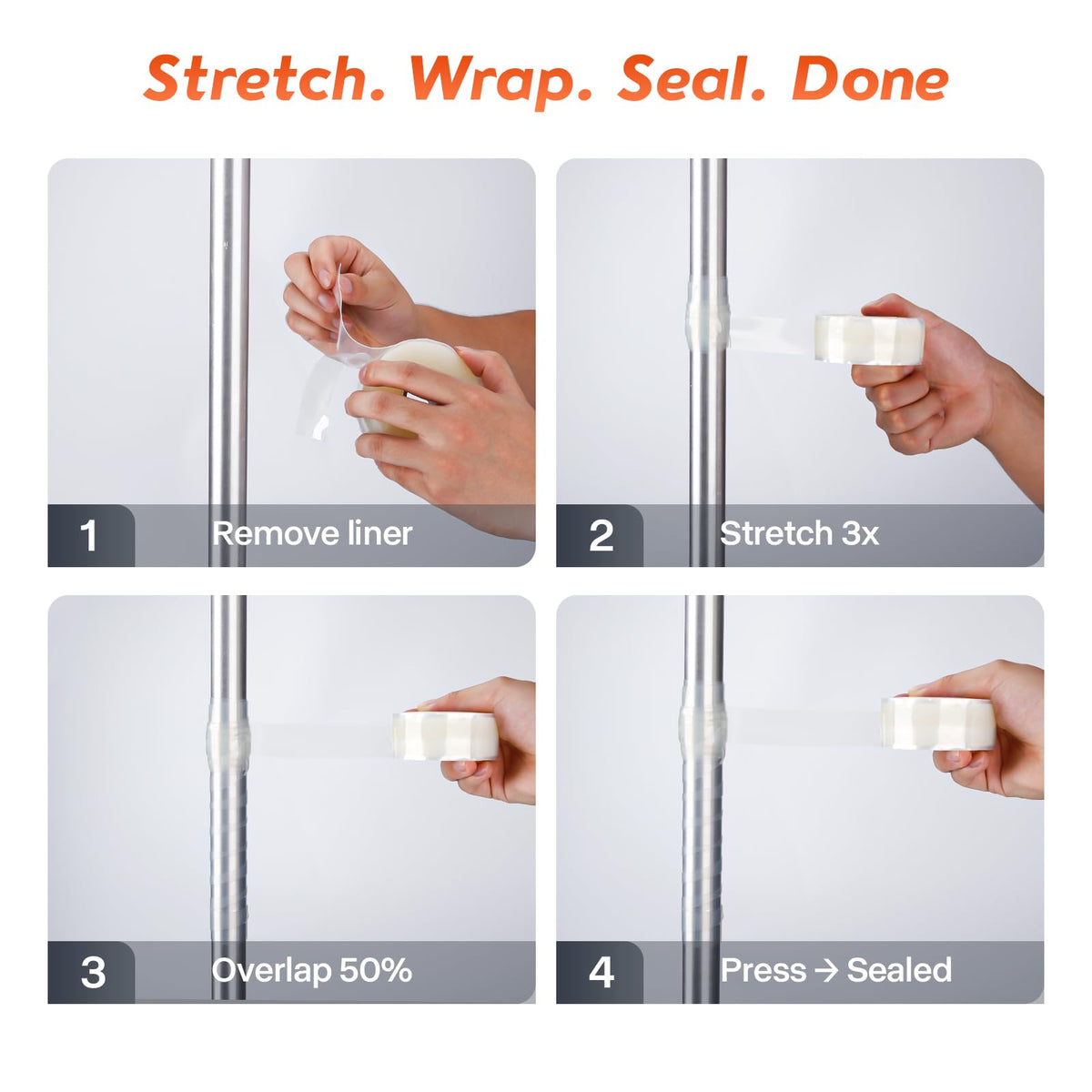 Arvyne outdoor-weatherproof tape withstands UV exposure for long-lasting outdoor repairs.