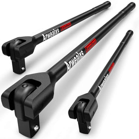 Arwealxs breaker bar 7in 1-4 drive, compact torque for tight spaces