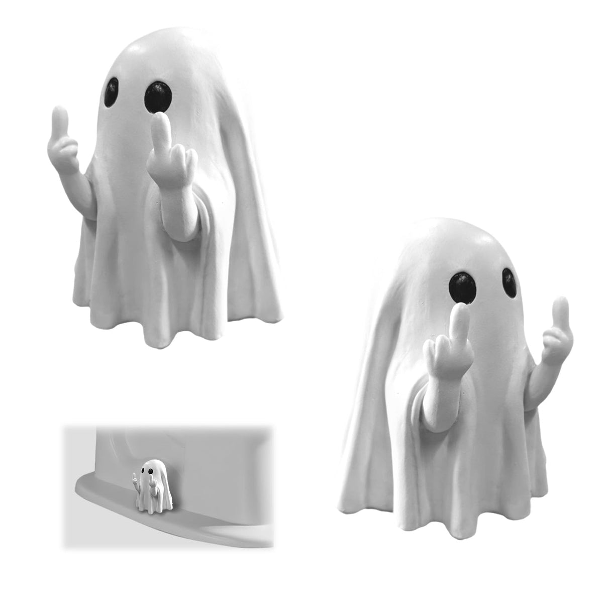 Arxonis funny ghost toilet bolt covers add playful charm while concealing unsightly bolts