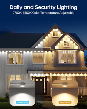 ASAHOM S107B IP67 waterproof LEDs tolerate rain and snow.
