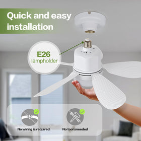 ASALL socket fan light dimming LED panel demonstrating brightness control.
