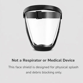 Ascavs no-glasses design fits securely without eyewear for quick protection.