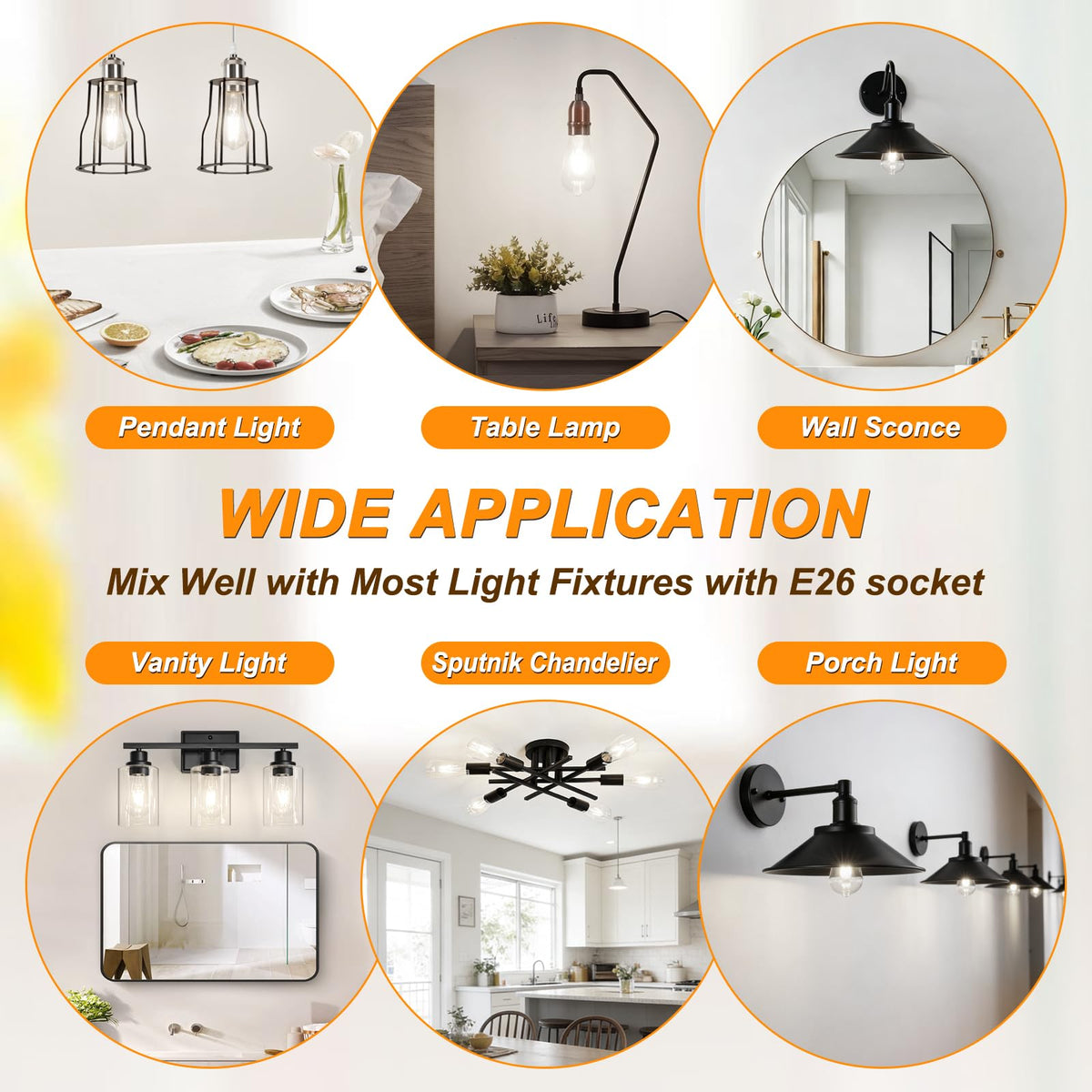 Ascher bulb delivers 700 lumens with vibrant color rendering.