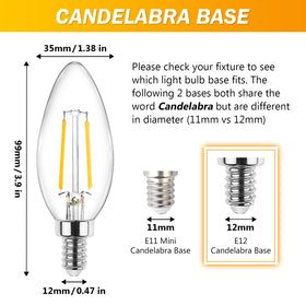 Ascher LED bulb 400 lumens for bright, gentle room lighting