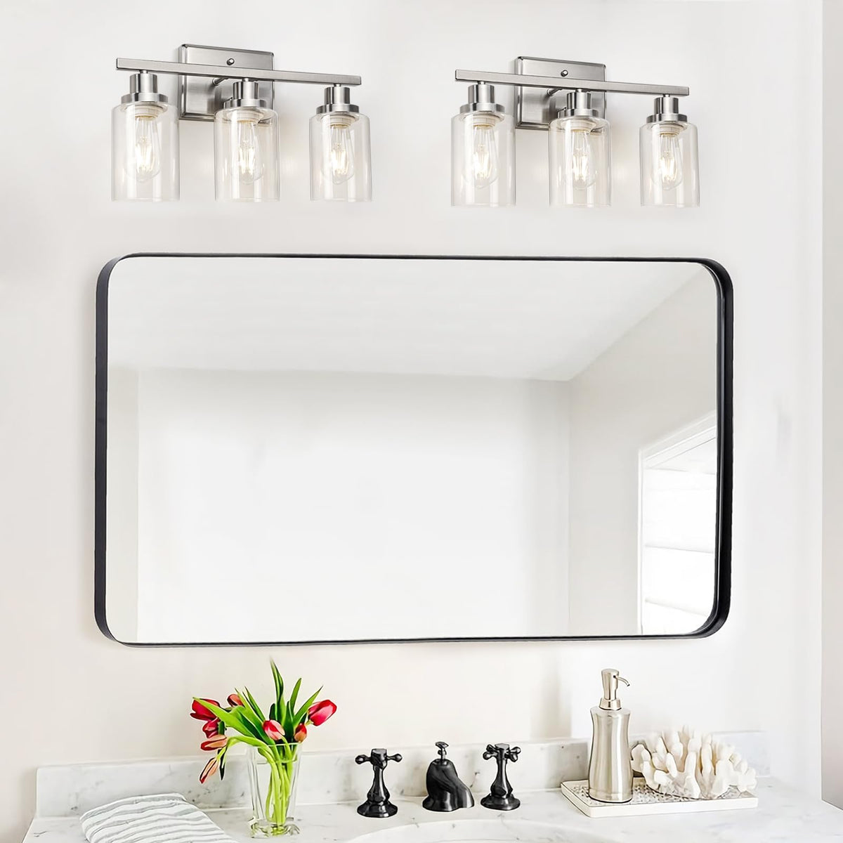 Ascher kitchen or dining area light provides ambient brightness
