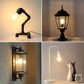 Ascher bulbs with no mercury, UV or IR emission for safe indoor use.