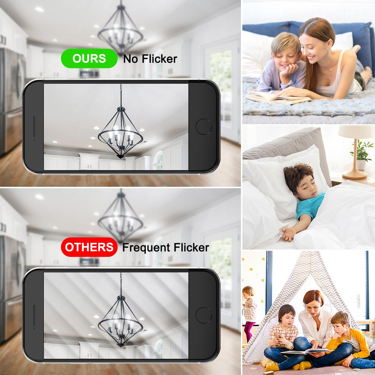 Ascher four-pack of vintage bulbs for cohesive lighting across fixtures